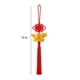 thumbnail image 3 of Juego de 4 adornos Feng Shui para Año Nuevo | Borlas colgantes rojas con nudo y monedas para la buena suerte y la riqueza | Decoración para puerta, pared y coche para la fiesta de Año Nuevo chino, 3 of 7