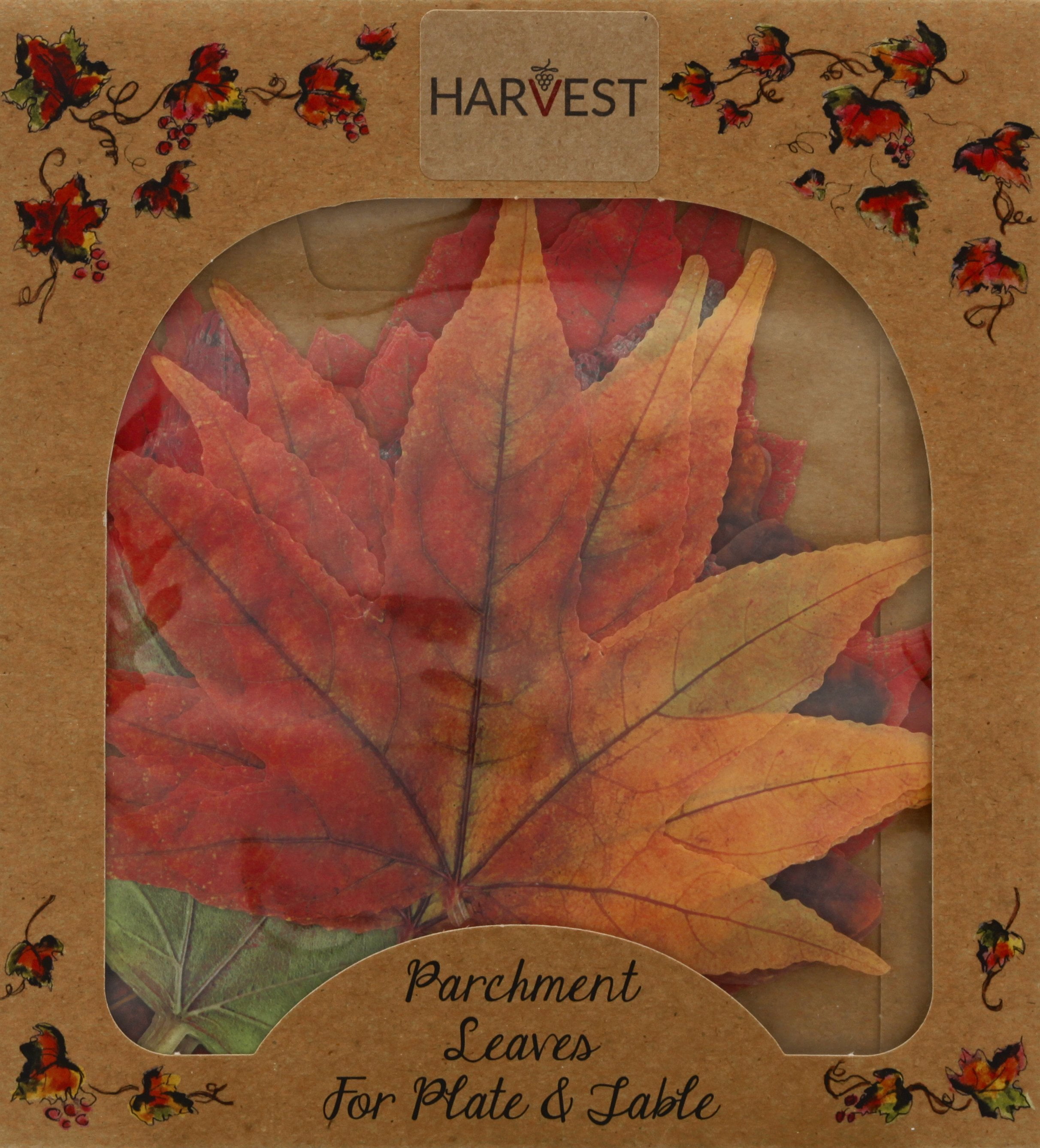 Holly Leaf Parchment Paper Leaves 20 Count - World Market