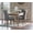 Charcoal, variant on Linon Anthem Oval Back Dining Chairs, Set of 2, Light Natural Brown