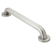 MOEN Home Care 16 in. X 1-1/4 in. Concealed Screw Grab Bar with SecureMount in Peened Stainless Steel