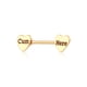 thumbnail image 5 of Minnieouse Anillo para pezones con barra, accesorio de moda exquisito, accesorios de joyería, decoración corporal atractiva para mujeres, Dorado Cum-aquí 5piezas, 5 of 6