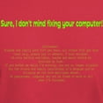 thumbnail image 3 of CafePress - Computer Fixer Dark T Shirt - Men's Classic Graphic Cotton T-Shirt, 3 of 4