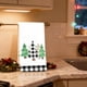 thumbnail image 4 of Paños de cocina navideños | Paños para secar platos con motivos navideños de árboles | Paños de cocina de poliéster supersuaves para cocinar, hornear y decorar la mesa, 4 of 5