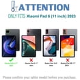 thumbnail image 2 of Funda de teclado Nanhent para Xiaomi Pad 6/Pad 6 Pro 11" 2023, 2 of 7
