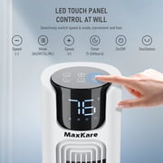 MaxKare 36 Tower Fan Oscillating Cooling Fan, Remote Control 3 Speeds 3 Wind Modes Timer, White