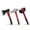 Ball Peen Hammer + Mallet + Axe, variant on 3 Piece Hammer Set, Camping Axe, Claw Hammer, Rubber Mallet | Hammer Set Mechanic, Rubber Mallet Set, Suitable for Family, Camping, Stakes, DIY
