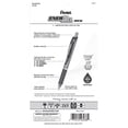 thumbnail image 2 of Pentel EnerGel RTX lqd jel Pens 1.0mm BL80BP5M, 2 of 5