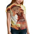 thumbnail image 6 of Genshin Impact Kids Short Sleeve Tee Shirt Novelty Crewneck T-Shirts Unisex Summer Blouse Tops for Boys Girls 140CM, 6 of 8