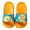 Orange, variant on Odeerbi 2025 Girls Slippers Cartoon Goosey Boys Girls Non-slip Home Bathing Beach Sandals Slippers Shoes
