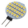 thumbnail image 4 of 10x G4 SMD 24 LED Cabinet Marine Car Bulb Lamp 12V Warm White Light, 4 of 5