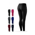 thumbnail image 4 of High Elastic Leggings Pant Women Solid Stretch Compression Sportswear Casual With Pocket, 4 of 5