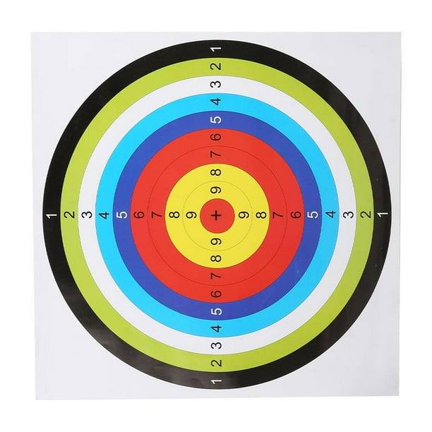 Greensen Archery Practice Target Paper,10Pcs/Lot 42.5*42.5cm Archery