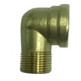 thumbnail image 1 of Codo de Montaje de Tubería de de tón de 20 Mm a 32 Rosca / BSP Acopdor de de Conector , , 5 Tamaños DN20 Macarena Adaptador de latón de codo, 1 of 8