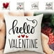 thumbnail image 4 of Puntoco Nueva funda de almohada estampada para el día de San Valentín, funda de cojín para el hogar, la sala de estar, la cabecera del dormitorio, funda de almohada para parejas, 4 of 5