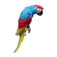 thumbnail image 3 of Ximing Bird Miniature Figurine Aquarium Decor Background Collectible Mini Statue Realistic Creative Flower Pot Decor Tank Decor macaw, 3 of 10
