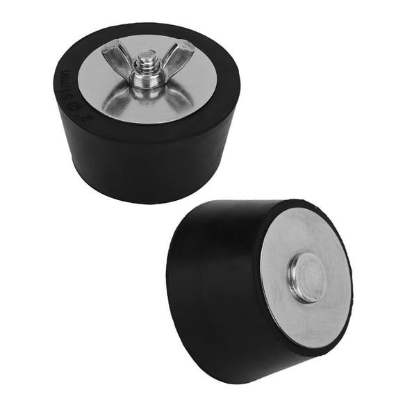 Rubber Stopper, Expansion Plugs, Expansion Stopper, Rubber Plug, 2PCS for Plug Skimmers Pipe Plugs