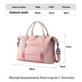 thumbnail image 4 of Travel Duffel Bags Weekend Travel Waterproof Oxford Carry On Tote Bag for Women Men Ideal for Trips, 4 of 8