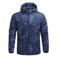 thumbnail image 2 of Vedolay Winter Coats for Men Long Sleeve Cardigans Jacket Coat Clothes Blue,3XL, 2 of 3