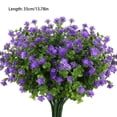 thumbnail image 2 of Buy 2 get 10% off 8 Bundles Outdoor Artificial Flowers UV Resistant Boxwood For Indoor Outside Garden Home Decor, 2 of 4
