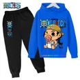 thumbnail image 4 of Conjunto de sudadera con capucha de una pieza de Anime nuevo 2025, sudadera Sonic para niños, jersey de Stranger Things, ropa de moda para bebés y niñas, 4 of 5