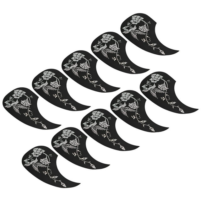 Stringed 10PCS Guitar Guard Plates PVC Acoustic Guitar Scratch Pickguard Stringed Instrument Accessories
