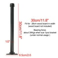 thumbnail image 1 of Wall Storage Shelf Holder Brackets Book Shelving Industrial Steampunk Iron Pipe, 1 of 8
