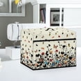 thumbnail image 5 of HELLHERO Butterfly Sewing Machine Cover with Storage Pocket and Carrying Handle Pocket Easy to Clean Machine Washable, 5 of 8