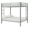 thumbnail image 4 of DHP Full over Full Metal Bunk Bed in Silver, 4 of 5