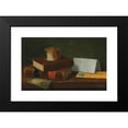 thumbnail image 2 of William Michael Harnett 24x17 Black Modern Framed Museum Art Print Titled - Still Life with Letter to Mr. William Taggart, Esq. (1878), 2 of 5