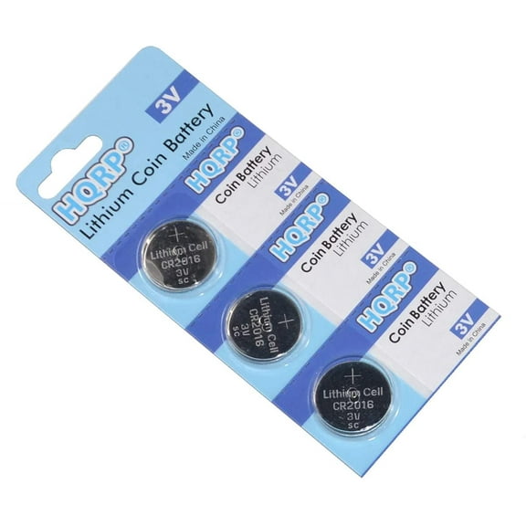 HQRP 3-Pack Coin Lithium Battery for Timex Watch Classic Miami Damen