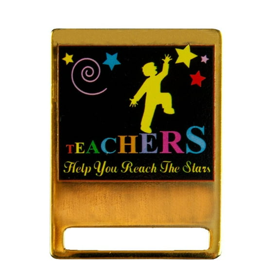 Teachers Help You Reach The Stars Badge Lapel Pin