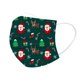 thumbnail image 4 of 50PCS Mascarillas desechables navideñas de 3 capas Mascarilla de papel transpirable para adultos con lindos diseños de dibujos animados impresos Rojo Verde, 4 of 5