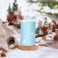 thumbnail image 5 of Winter White Birds Flameless LED Candle Set with Remote, Battery Operated Color Changing Pillar Candles, Set of 2, 5 of 7