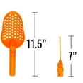 thumbnail image 3 of ASR Outdoor 14 Inch Orange Metal Detecting Tool Sand Scoop with Coin Probe, 3 of 5