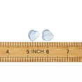 thumbnail image 3 of U8MO 100pcs Acrylic Leaf Pendants Blue Dangle Charms Earring Necklace Making 15x15mm, 3 of 8