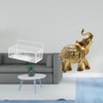 thumbnail image 2 of Organizador De Estante Flotante De Alambre De Metal Con Escultura De Resina De Elefante Para Cocina, Baño, Sala De Estar, Dormitorio, Escritorio, Decoración Del Hogar, 2 of 8