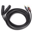 thumbnail image 2 of Cable de micrófono, JORINDO Cable de micrófono Cable de audio Dual XL Rto RCA Cable de audio Dual XL Rto Dual RCA Rendimiento empaquetado con energía, 2 of 8