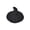 Black, variant on Handcrafted Woven Witch Hat Decor Knitted Mini Hat Ornament for Halloween Tabletop(White)