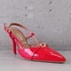 thumbnail image 5 of Zapatilla mujer Vizzano estilo 11841718 destalonada charol rojo 24, 5 of 5