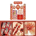 thumbnail image 4 of PatungKu 2026 Chinese New Year Door Couplets Full Set Traditional Horse Design Spring Festival Decorations, 4 of 14