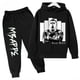 thumbnail image 4 of Ropa para niños Conjunto de sudadera con capucha para niños y pantalones de sudadera Conjunto deportivo de 2 piezas para niños y niñas Ropa estampada de Mbappé, 4 of 5