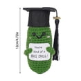 thumbnail image 3 of Leileiiiii Graduation Gift Emotional Support Graduation Hat Unique Emotional Support Cute Pickle Decorations Funny Gifts For Women And Men Colorful Ornament Set, 3 of 8