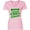 AD-Pink, variant on Inktastic Super Sassy Irish Lassy with Green 4 Leaf Clovers Women's V-Neck T-Shirt
