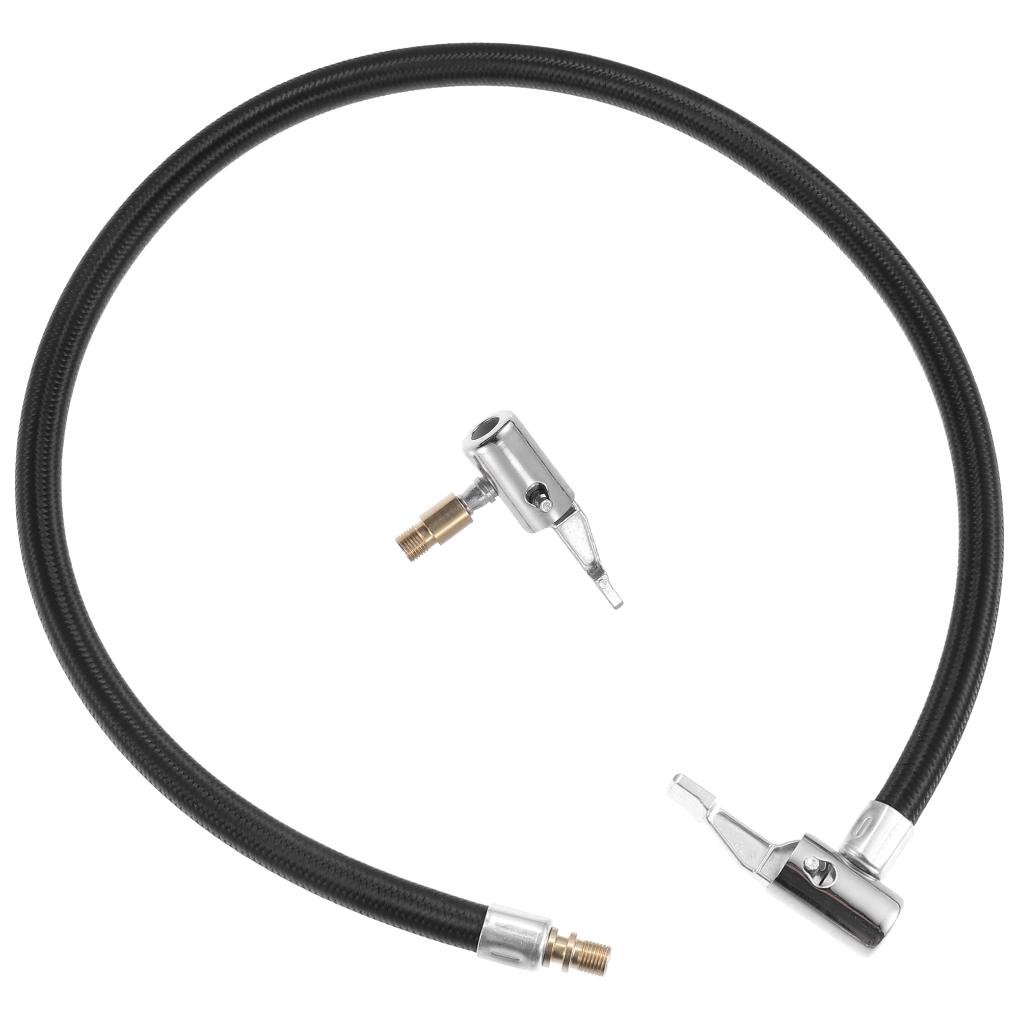 Unique Bargains 1 Set Nylon 60cm 23.62" Tire Valve Connect Pipe Air