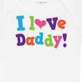 thumbnail image 4 of Inktastic I Love Daddy Girls Girls Baby Bodysuit, 4 of 5