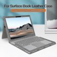 thumbnail image 3 of For Microsoft Surface Book 1 / 2 / 3 13.5-inch Business Leather Case Shockproof Carry Case With Detachable Stand, 3 of 5