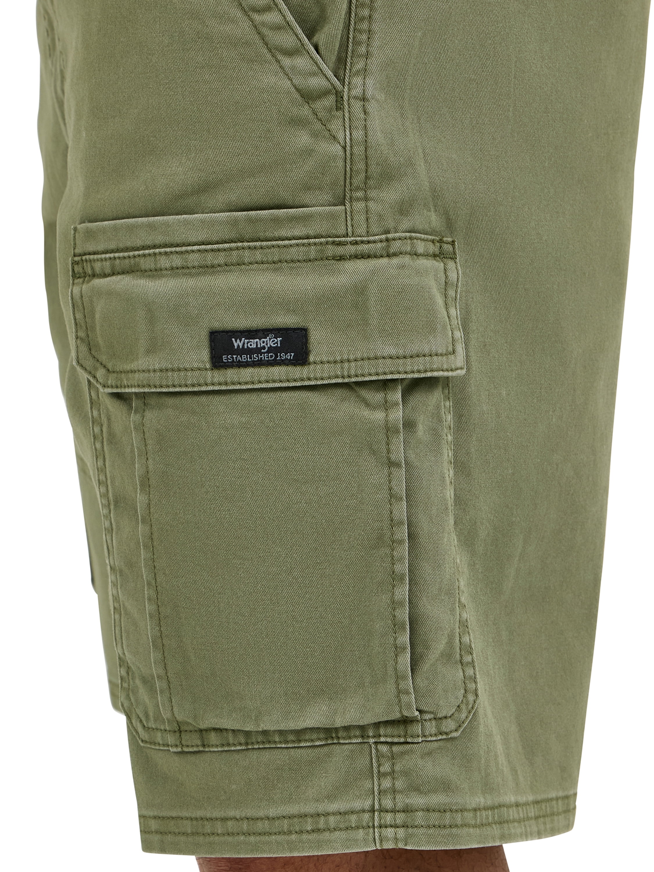 Wrangler Men's and Big Men's Stretch Cargo Shorts