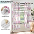 thumbnail image 3 of Yayeee Window Curtains Light Filtering 63"x42" Grommet Panel Pair Home Living Room Decor, Pink Cartoon Ice Cream, 3 of 7