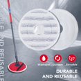 thumbnail image 5 of Microfiber Refill for Vileda Spin and Clean Mop 3 Reusable and Replaceable Mop Heads Compatible with Vileda Spin Clean Mop Replacement Pad, 5 of 5