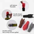 thumbnail image 6 of Silicone Wine Stopper for Wine Bottles, Wine Stoppers for Wine Bottles, Seal Bottle Cover for Beer Champagne, Glass Bottle Sealer Covers Wine Stoppers for Home Use, 1 Pcs, 3.14x1.1", 6 of 7
